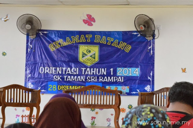 Orientasi Tahun 1 Azwar di SK Taman Seri Rampai