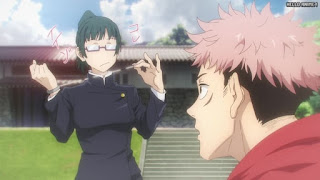 呪術廻戦 アニメ 2期11話 虎杖悠仁 真希 ワイヤー Jujutsu Kaisen Episode 35 JJK