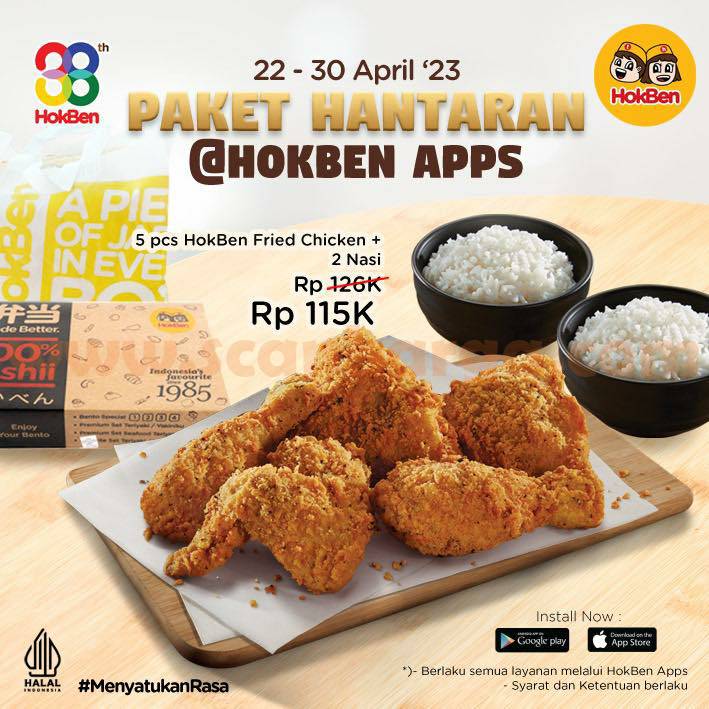 Promo HOKBEN Paket HANTARAN – Mulai dari 115RB