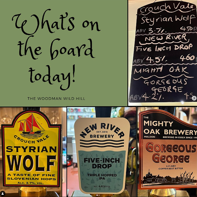 One of our Instagram posts showing 'what's on the board'