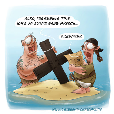 Piraten Schatz Schatzsuche Karte Fund Kreuz Missverständnis Tattoo Mama Cartoon Cartoons Witze witzig witzige lustige Bildwitze Bilderwitze Comic Zeichnungen lustig Karikatur Karikaturen Illustrationen Michael Mantel lachhaft Spaß Humor