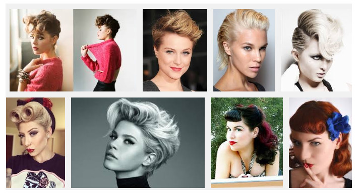  Model Rambut Rockabilly  Untuk Wanita