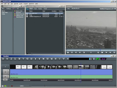 Software Aplikasi edit video Video Avid Free DV