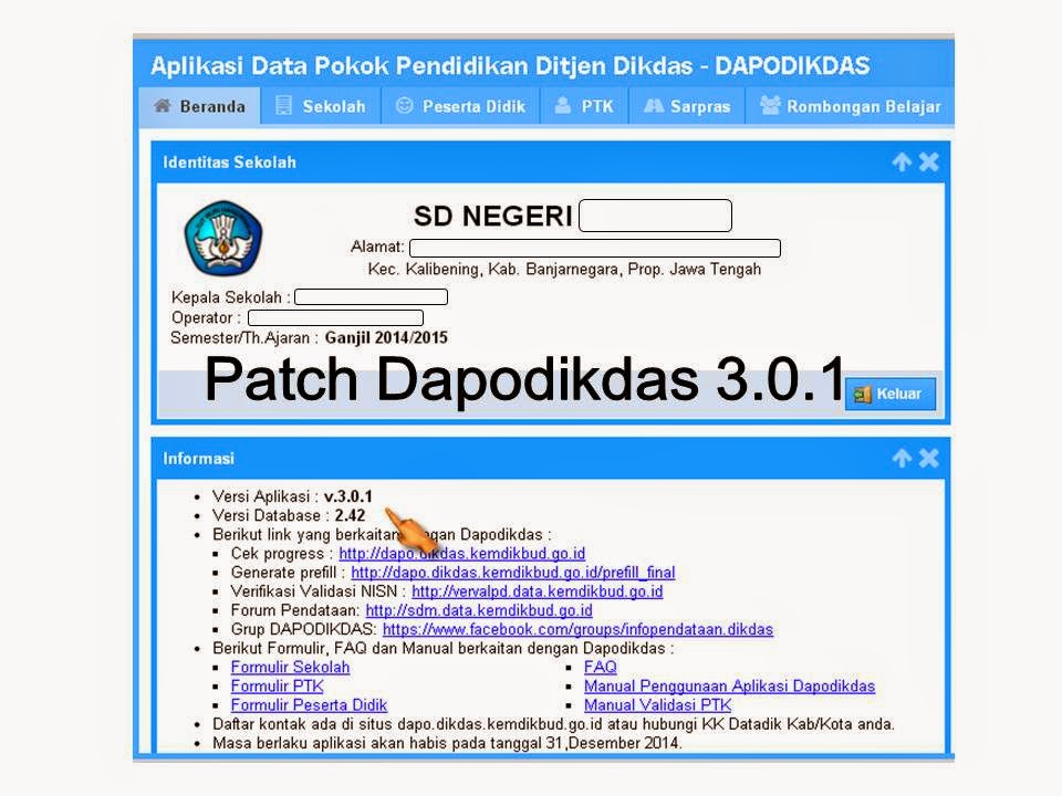  Patch Dapodikdas 3.0.1