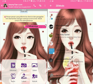 Whatsapp Pink Mod Apk Imut Dan Lucu