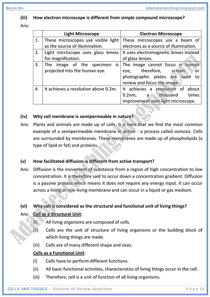 cells-and-tissues-review-question-answers-biology-9th