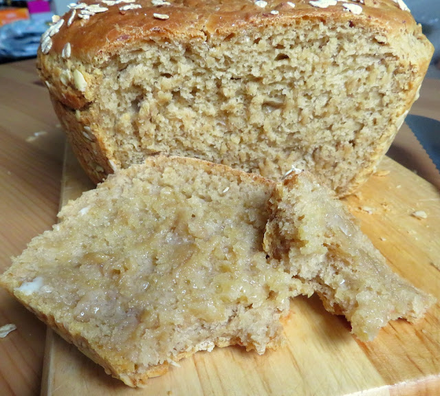 Oatmeal Casserole Bread