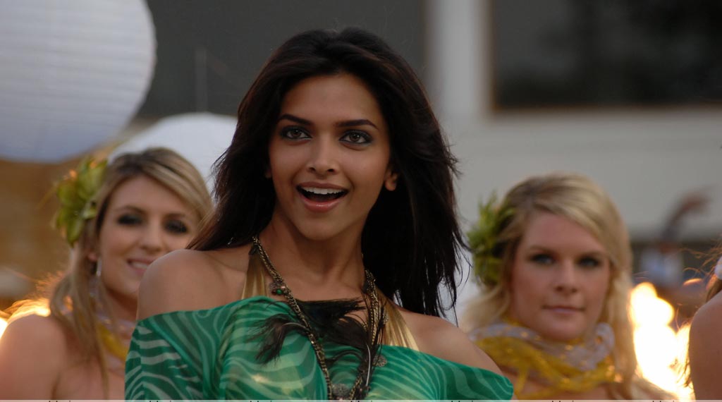 Deepika Padukone in a stil from the telugu movie 'Love 4 Ever'.