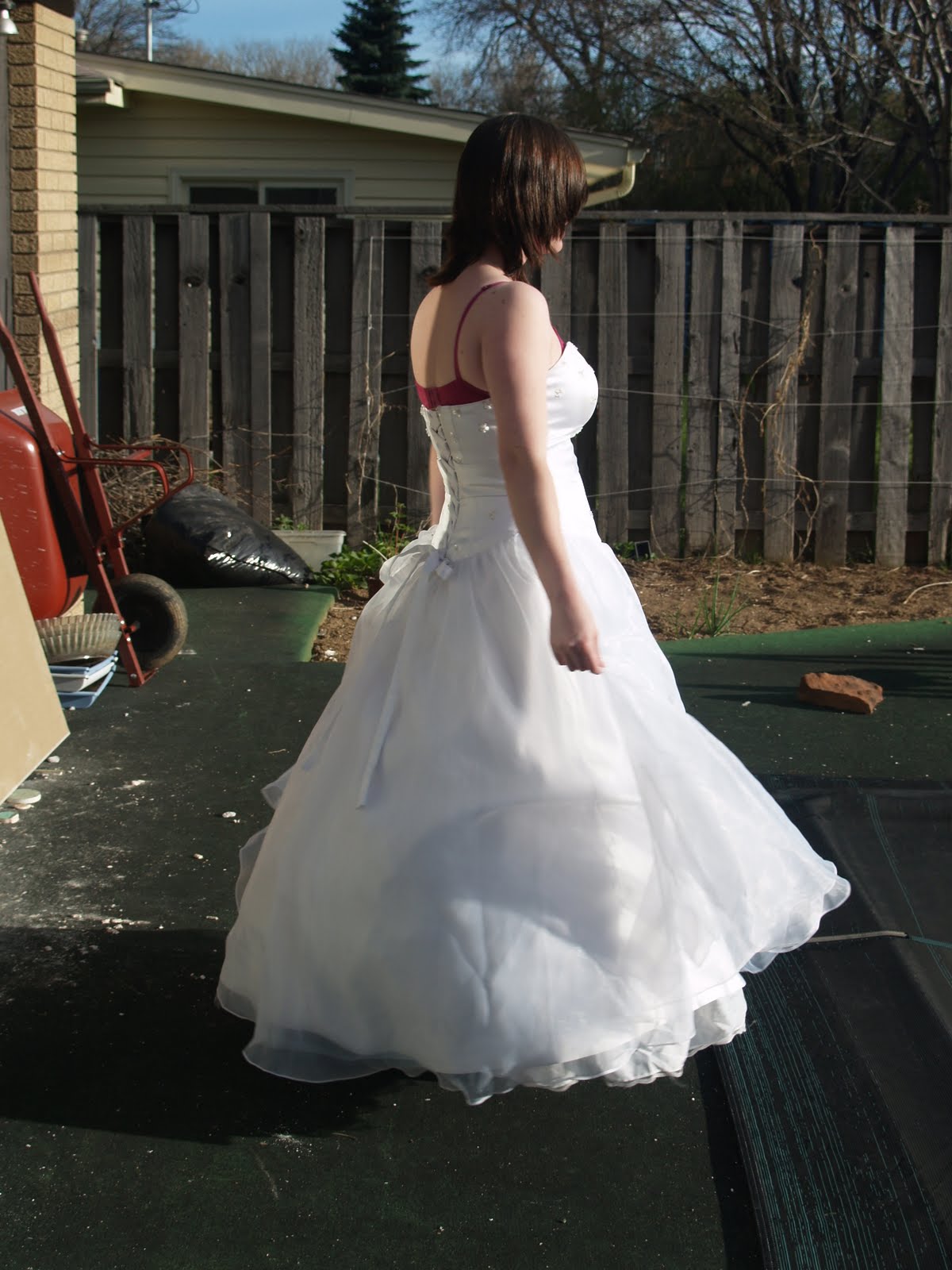 big puffy wedding dress