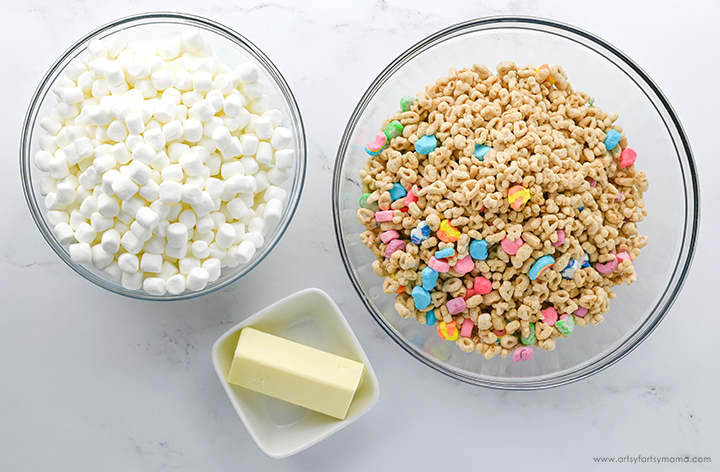 3-Ingredient Lucky Charms Treats