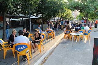 Las fiestas de Barakaldo se ponen en marcha con la apertura de txosnas y los primeros conciertos