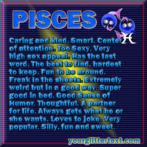 Pisces star sign - Pisces Text Question