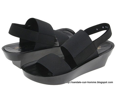 Sandale cuir homme:homme-676716
