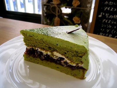 ハワイアンキルト Kakka 抹茶あずきケーキ
