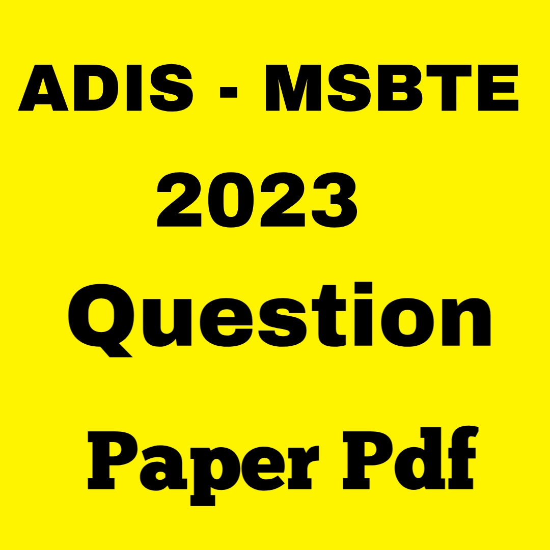 ADIS-Question-Paper-2023