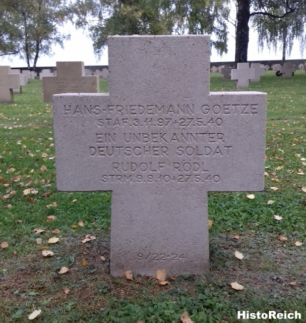 Grave deutscher soldaten friedhof Bourdon