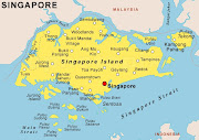 Mapa de Asia Imagen (singapur mapa)