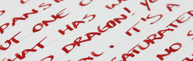 Diamine Red Dragon ink review