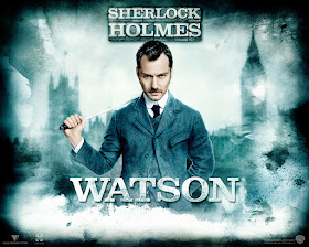 Jude Law  Watson Poster Sherlock Holmes
