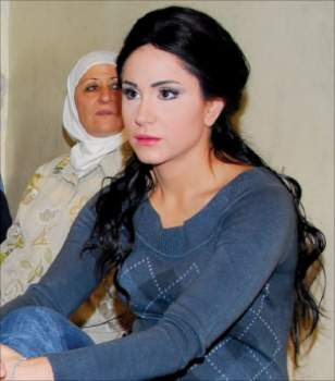 beautiful eyes and beautiful face of arab women