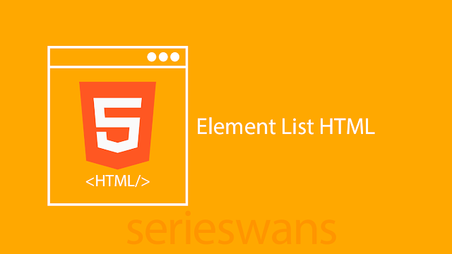 Belajar Elemen List HTML