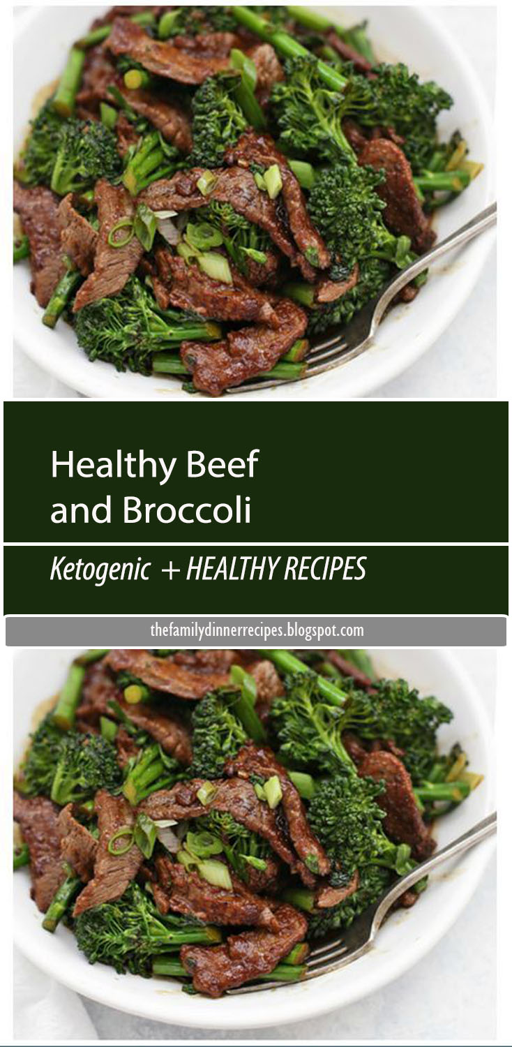 Healthy Beef and Broccoli - This take-out favorite is so easy to make at home and--BONUS--it's paleo, gluten free, and Whole30 approved!