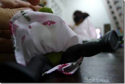 i like to check doll's panties... 