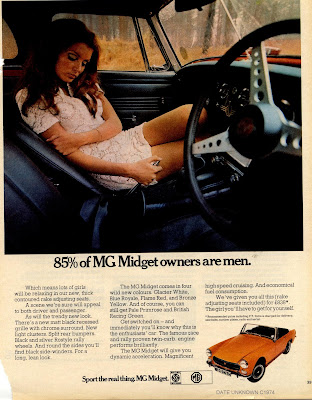 85% of MG Midget owners are men