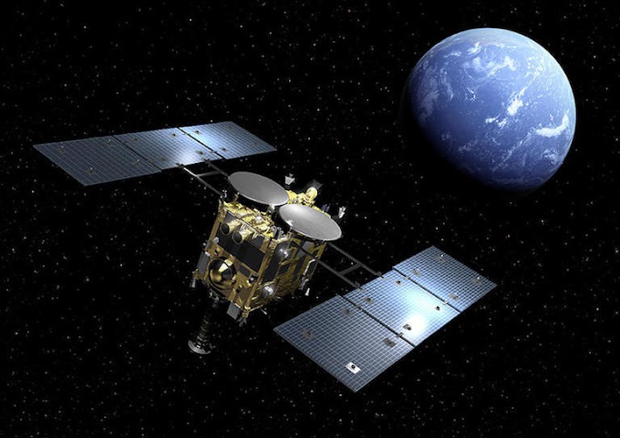 HAYABUSA 2 JAPAN ने किया ASTEROID पर धमाका