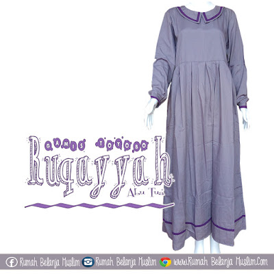 Gamis Katun Toyobu Abu Tua