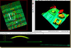 Multiple simultaneous views (2D, 3D, Profile)