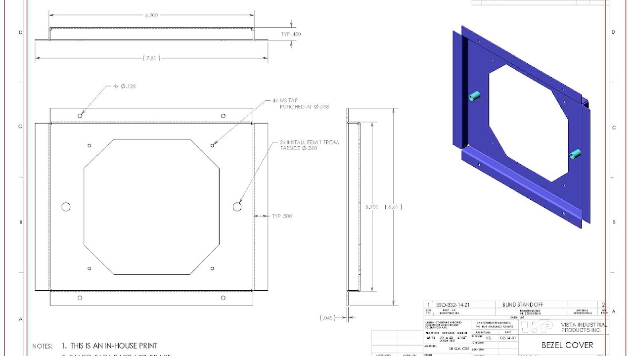 How To Read Machining Blueprints
