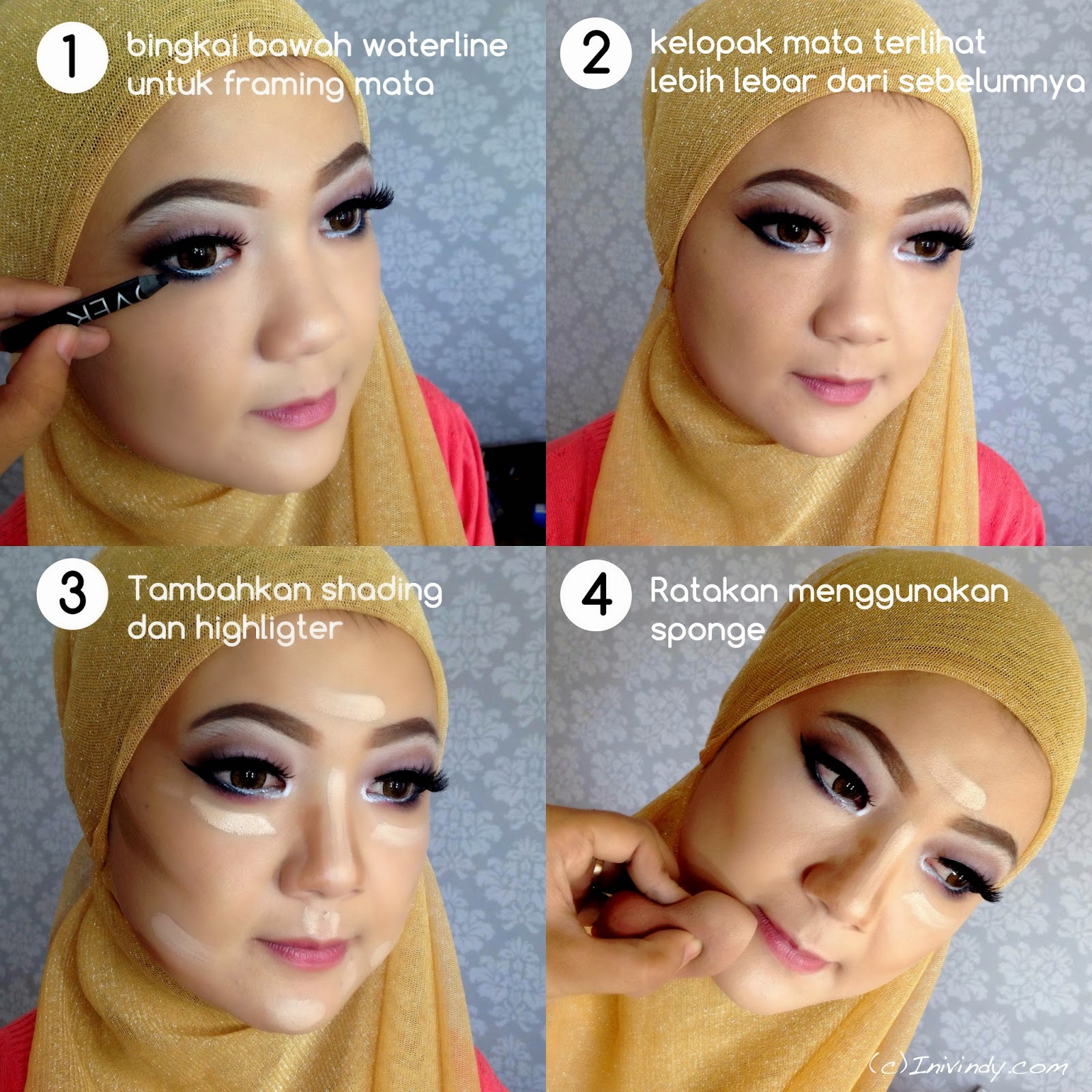 Kebaya Untuk Hari Kartini Lengkap Dengan Tutorial Make Up Dan Model