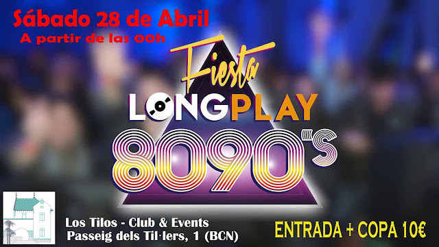 Flyer Fiesta Long Play 80's 90's