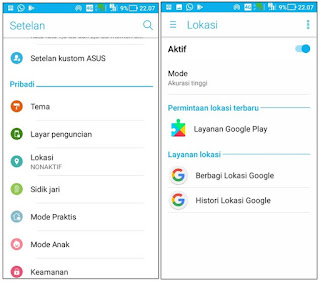 Aplikasi Android Pendeteksi Gempa Bumi