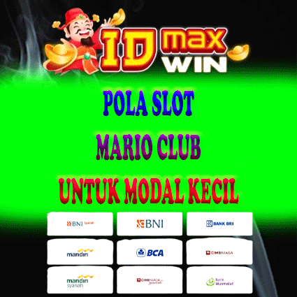 Pola Slot Mario Club untuk Modal Kecil