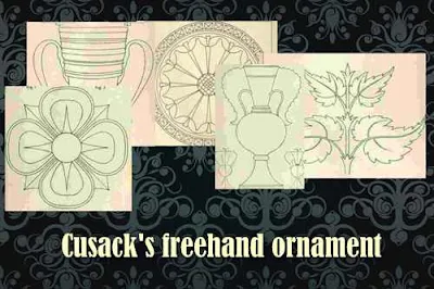 Cusack's freehand ornament