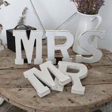 mr & mrs, boda, letras, madera, craft, diy, wedding