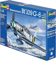 Revell 1/32 Messerschmitt Bf109 G-6 Late & early version (04665) Color Guide & Paint Conversion Chart