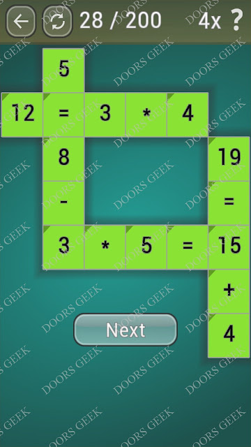 Math Games [Beginner] Level 28 answers, cheats, solution, walkthrough for android