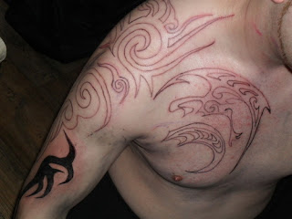 Tribal lines Tattoo