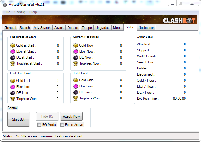 AutoIt ClashBot v6.2.1