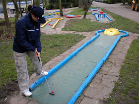 Crazy Golf at Stanley Park in Blackpool