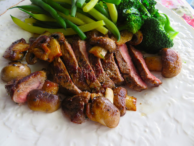 Pan Seared Steak with Garlic Butter