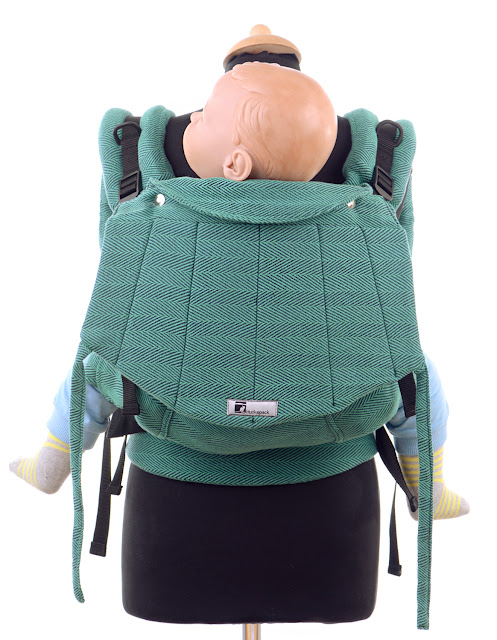 Huckepack Full Buckle Babytrage, Sonderanfertigung für ein behindertes Kind, abnehmbare Kopfstütze