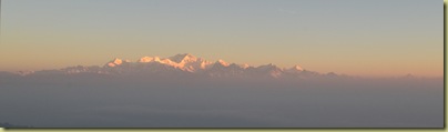 Kangchenjunga post dawn