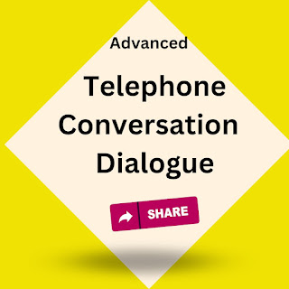 telephone conversation  dialogue for advanced speakers