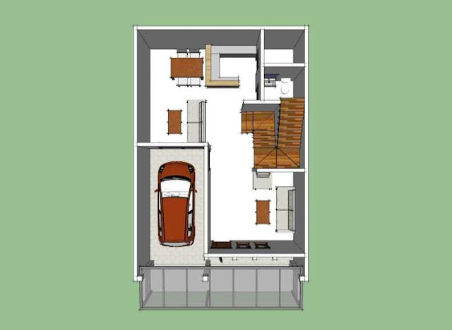 17 Desain Rumah Minimalis Modern Lengkap dengan Ukuran detailnya