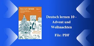 Deutsch lernen 10 - Advent und Weihnachten