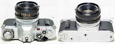 Canon AV-1 35mm SLR Film Camera (Chrome) Kit #600